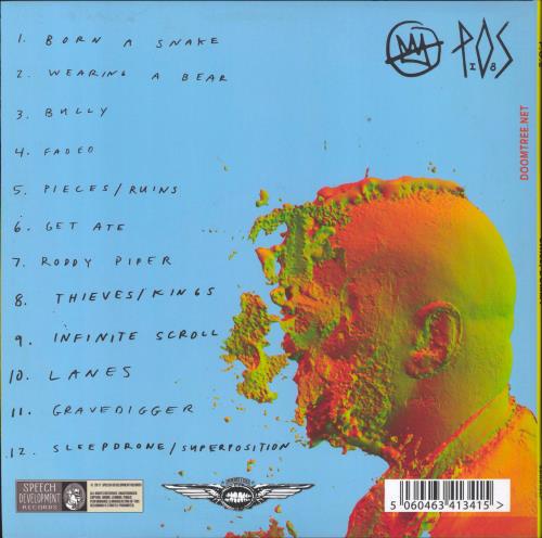 P.O.S. Chill, Dummy - Light Blue Marbled Vinyl 2-LP vinyl record set (Double LP Album) US QZW2LCH793611