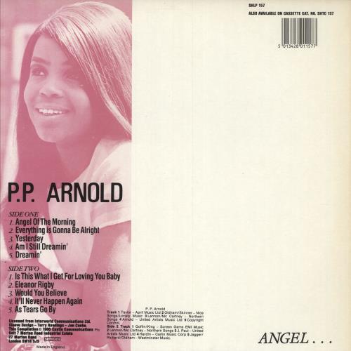 P.P. Arnold Angel. . . vinyl LP album (LP record) UK PPALPAN749800