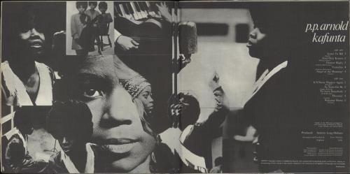 P.P. Arnold Kafunta - Textured Gatefold vinyl LP album (LP record) South African PPALPKA667366