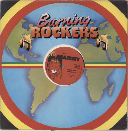 Pablo Gad Crisis Time 12" vinyl single (12 inch record / Maxi-single) UK QCB12CR709632