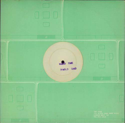 Pablo Gad Hard Time 12" vinyl single (12 inch record / Maxi-single) UK QCB12HA790642