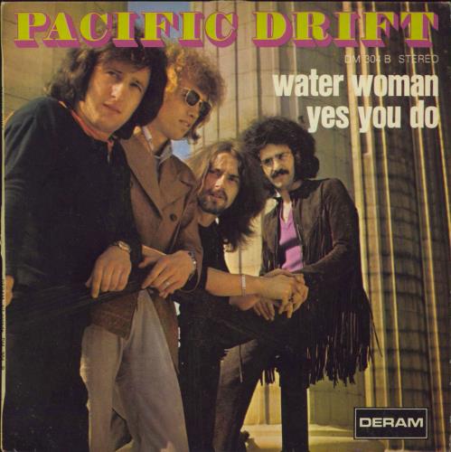 Pacific Drift Water Woman 7" vinyl single (7 inch record / 45) French PD307WA800904