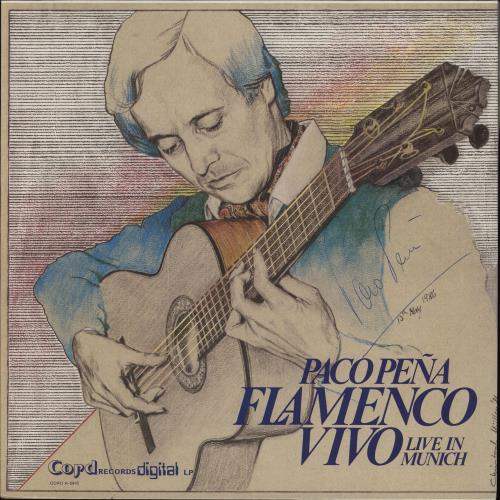 Paco Pe�a Flamenco Vivo: Live In Munich vinyl LP album (LP record) UK P7CLPFL766709