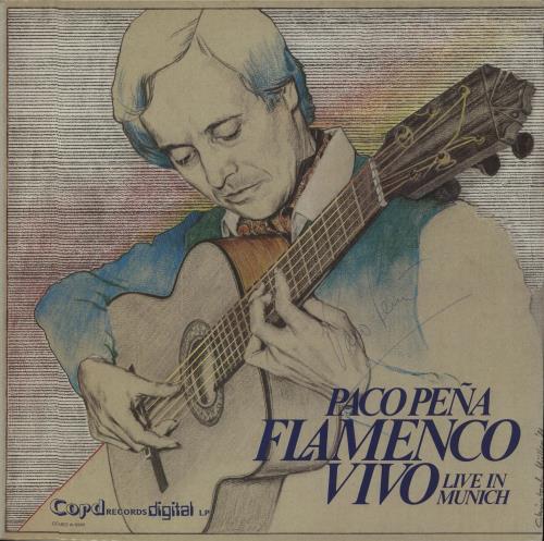 Paco Pe�a Flamenco Vivo vinyl LP album (LP record) UK P7CLPFL661304