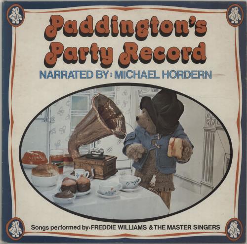 Paddington Bear Paddington's Party Record vinyl LP album (LP record) UK PFJLPPA676551