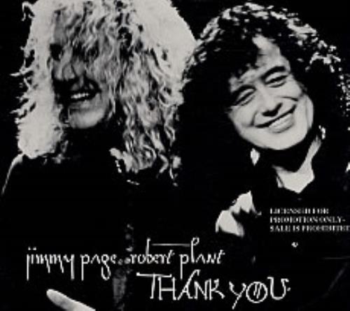 Page & Plant Thank You - Sealed CD single (CD5 / 5") US P&PC5TH40933