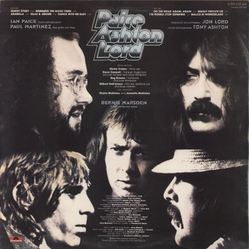 Paice Ashton Lord Malice In Wonderland - EX vinyl LP album (LP record) UK PADLPMA547621