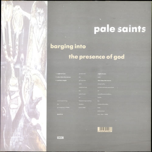 Pale Saints Barging Into The Presence Of God EP 12" vinyl single (12 inch record / Maxi-single) UK PAL12BA127079