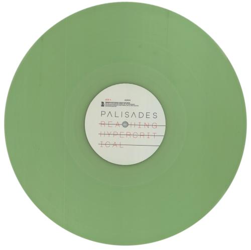 Palisades Reaching Hypercritical - Coke Bottle Clear Vinyl vinyl LP album (LP record) Canadian 4EMLPRE859771