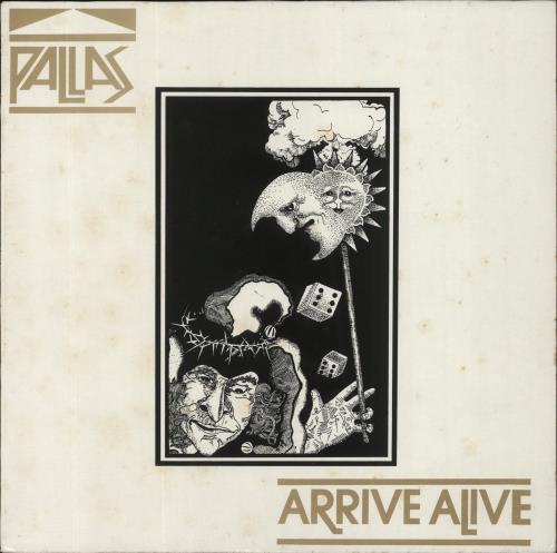 Pallas Arrive Alive-VG vinyl LP album (LP record) UK PLSLPAR794626