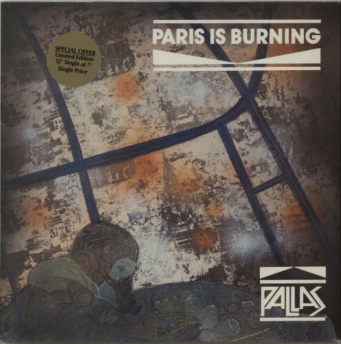 Pallas Paris Is Burning 12" vinyl single (12 inch record / Maxi-single) UK PLS12PA515368