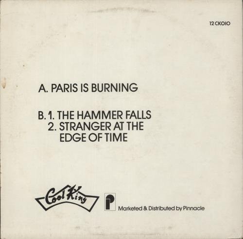 Pallas Paris Is Burning 12" vinyl single (12 inch record / Maxi-single) UK PLS12PA515368