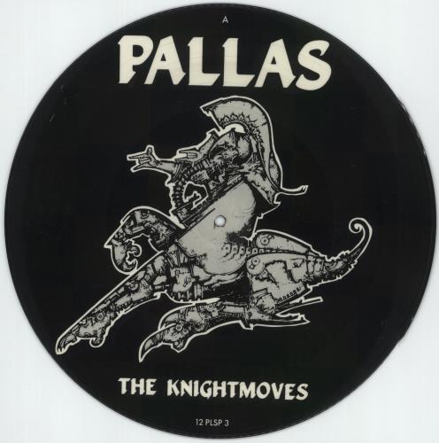 Pallas The Knightmoves EP 12" vinyl picture disc (12 inch picture record) UK PLS2PTH339424