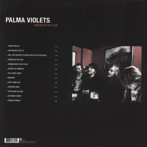 Palma Violets Danger In The Club - EX vinyl LP album (LP record) UK P4YLPDA854989