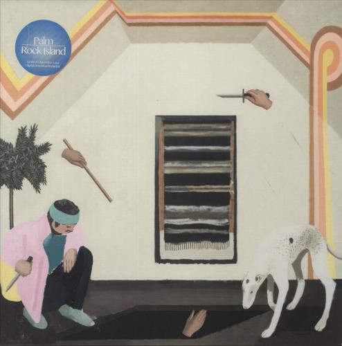 Palm Rock Island - Blue Vinyl vinyl LP album (LP record) US 9DOLPRO871993