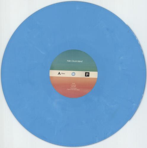 Palm Rock Island - Blue Vinyl vinyl LP album (LP record) US 9DOLPRO871993