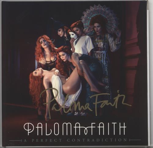 Paloma Faith A Perfect Contradiction - Autographed 2-LP vinyl record set (Double LP Album) UK PM82LAP725885