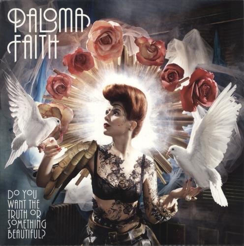 Paloma Faith Do You Want The Truth Or Something Beautiful? - Clear Red Vinyl vinyl LP album (LP record) UK PM8LPDO877267