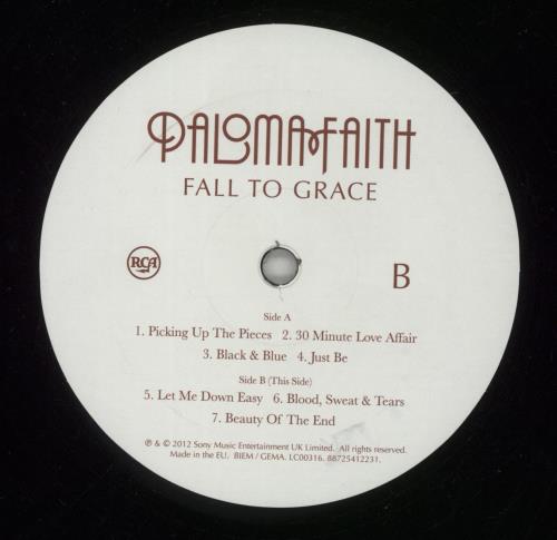 Paloma Faith Fall To Grace - EX 2-LP vinyl record set (Double LP Album) UK PM82LFA788836