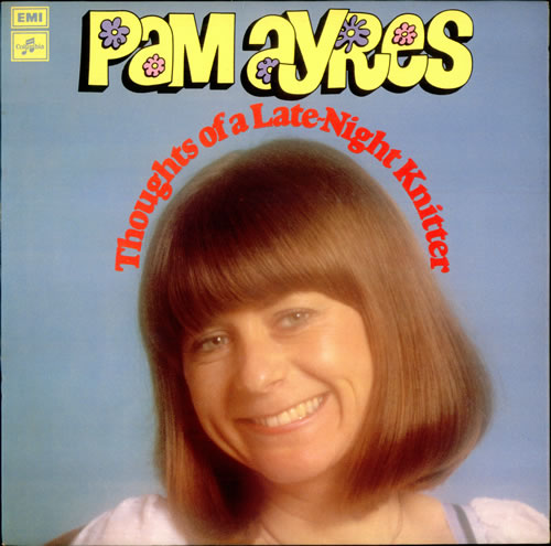 Pam Ayres Thoughts Of A Late-Night Knitter vinyl LP album (LP record) UK PBMLPTH523739