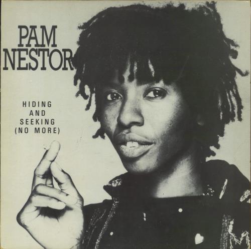 Pam Nestor Hiding And Seeking (No More) - Yellow Vinyl 12" vinyl single (12 inch record / Maxi-single) UK P7M12HI793917