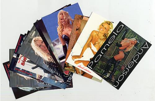 Pamela Anderson Pack Of Postcards memorabilia UK P-AMMPA263738
