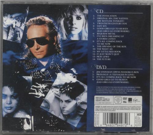 Pandora's Box Original Sin 2-disc CD/DVD set UK PBX2DOR380541