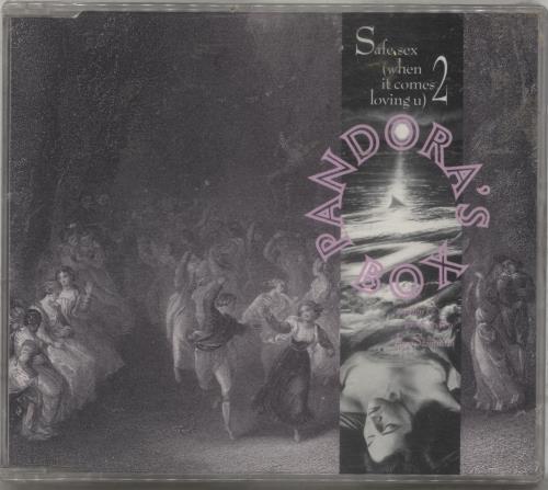 Pandora's Box Safe Sex - Sealed CD single (CD5 / 5") UK PBXC5SA57456