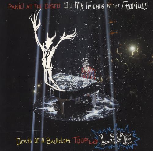 Panic At The Disco All My Friends We're Glorious: Death Of A Bachelor Tour Live 2-LP vinyl record set (Double LP Album) US PDO2LAL869122