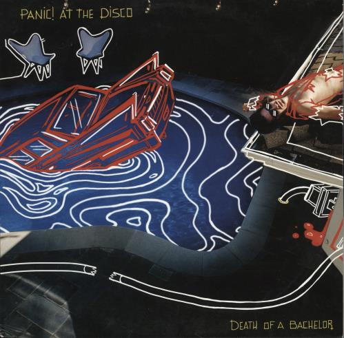 Panic At The Disco Death Of A Bachelor vinyl LP album (LP record) UK PDOLPDE773180