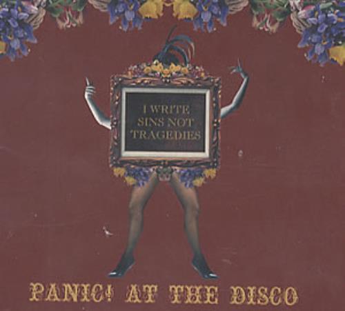 Panic At The Disco I Write Sins Not Tragedies CD single (CD5 / 5") UK PDOC5IW352021