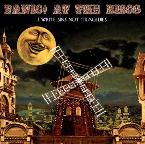 Panic At The Disco I Write Sins Not Tragedies CD single (CD5 / 5") UK PDOC5IW378327