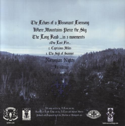 Panopticon Roads To The North 2-LP vinyl record set (Double LP Album) Swedish 2BV2LRO836272