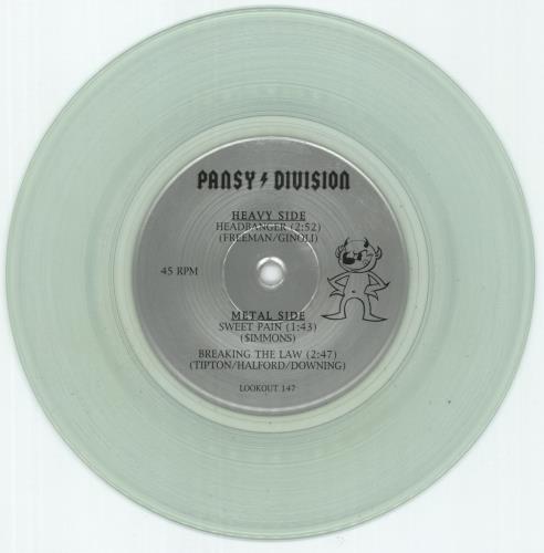 Pansy Division For Those About To Suck Cock 7" vinyl single (7 inch record / 45) US 3CO07FO885675