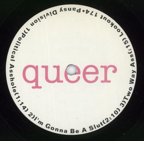 Pansy Division Queer To The Core 7" vinyl single (7 inch record / 45) US 3CO07QU885674