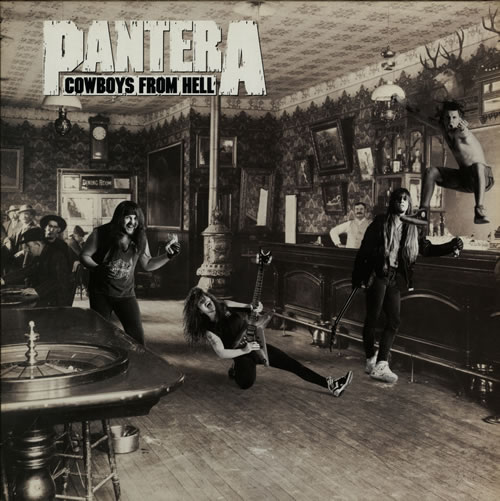 Pantera Cowboys From Hell vinyl LP album (LP record) German PANLPCO579633