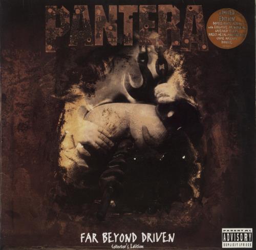 Pantera Far Beyond Driven - Double - EX 2-LP vinyl record set (Double Album) UK PAN2LFA746167