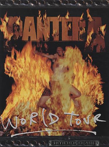 Pantera Reinventing The Steel Tour Programme tour programme UK PANTRRE337998
