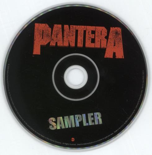 Pantera Sampler CD single (CD5 / 5") US PANC5SA153629