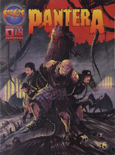 Pantera The Comic Book magazine Canadian PANMATH666149