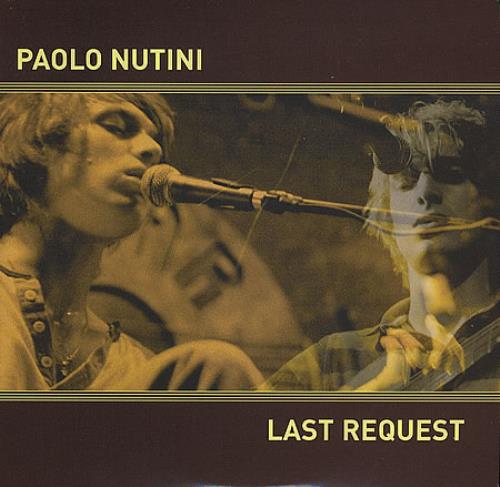 Paolo Nutini Last Request CD single (CD5 / 5") UK PNIC5LA368642