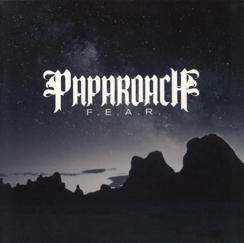 Papa Roach F.E.A.R. - White Vinyl vinyl LP album (LP record) US PAPLPFE869225