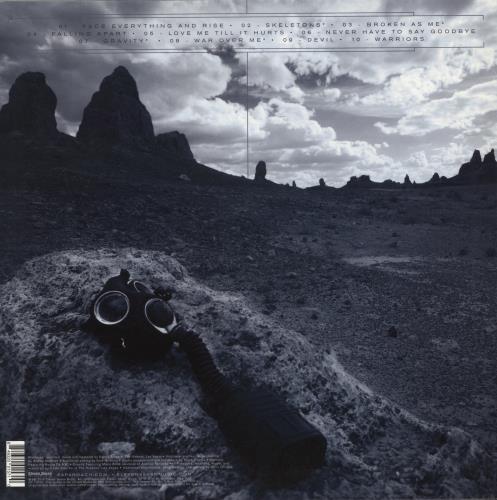 Papa Roach F.E.A.R. - White Vinyl vinyl LP album (LP record) US PAPLPFE869225