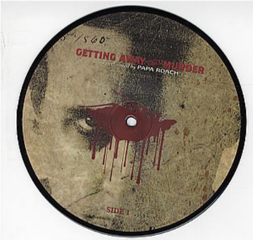 Papa Roach Getting Away With Murder 7" vinyl picture disc (7 inch picture disc single) UK PAP7PGE299035