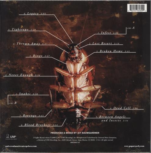 Papa Roach Infest - Sealed vinyl LP album (LP record) US PAPLPIN856950