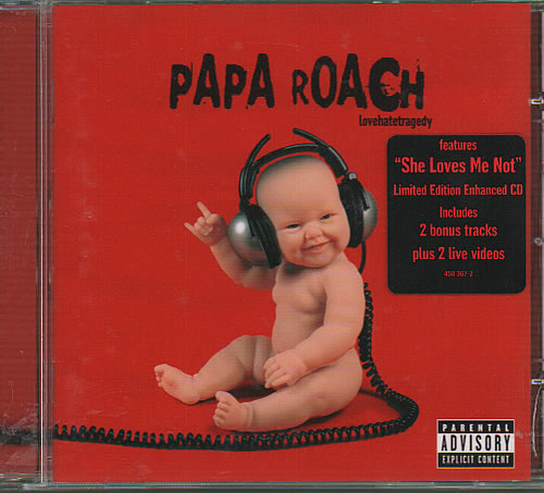 Papa Roach Lovehatetragedy CD album (CDLP) UK PAPCDLO635522