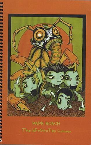 Papa Roach The Infestation Continues book UK PAPBKTH378020