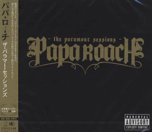 Papa Roach The Paramour Sessions CD album (CDLP) Japanese PAPCDTH372234