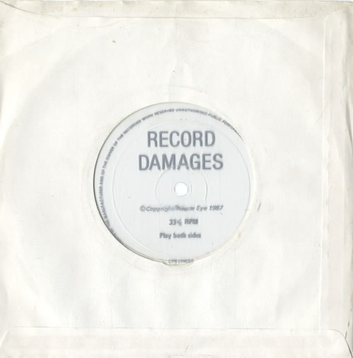Paper Lace Record Damages Flexi 7" vinyl single (7 inch record / 45) UK PX107RE632010