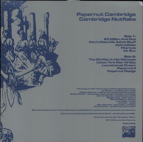 Papernut Cambridge Cambridge Nutflake - Clear Vinyl + EP vinyl LP album (LP record) UK Q0PLPCA704438